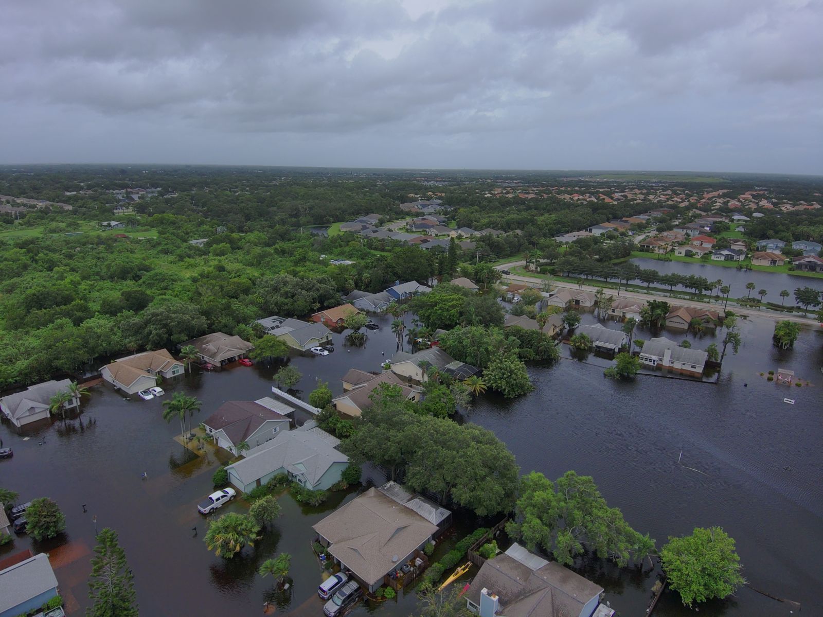 Centre Lake Subdivision Flooding in Manatee County